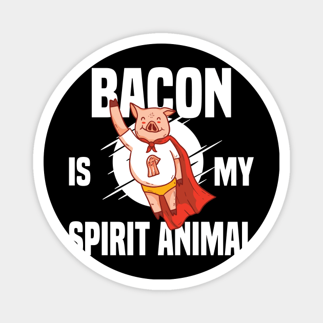 Bacon Bacon Pork Food Spirt animal Ham Gift Magnet by Jackys Design Room